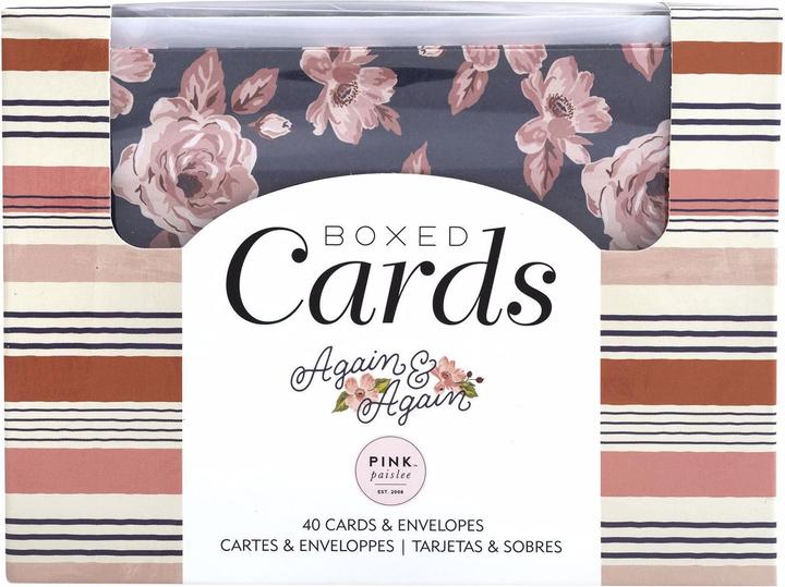 American Crafts Nouveau jeu de cartes à motifs (40 pcs)