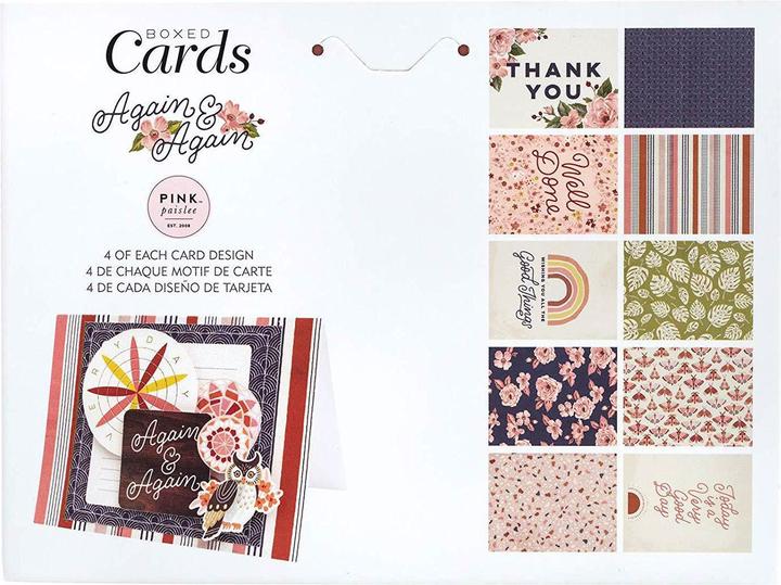 Image du produit American Crafts Nouveau jeu de cartes à motifs (40 pcs)