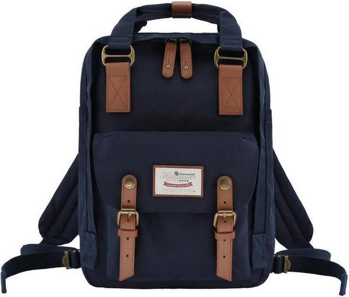 Actual product image Himawari 188L 14" laptop backpack (navy blue) (16 l)