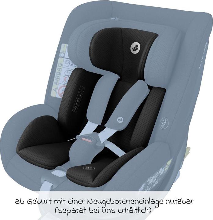 Productafbeelding Maxi-Cosi Mica Eco | MC MICA ECO I-SIZE AUTHENTIC BLACK (Reboarder, ECE R129/i-Size standaard)