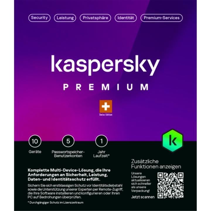 Actual product image Kaspersky Premium (10 PC) (10 User, 12 months)