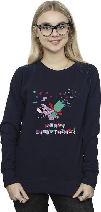 Produktbild Disney Lilo And Stitch Angel Merry Everything Sweatshirt (S)