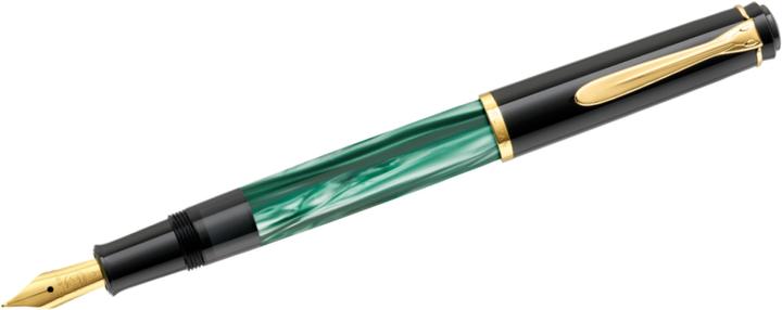 Produktbild Pelikan Füllhalter M200 (Grün, Schwarz, Gold, Marmorfarbe, 1 x)