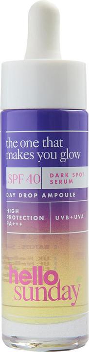 Produktbild Hello sunday the one that makes you glow Dark spot oil serum SPF 40 (30 ml)