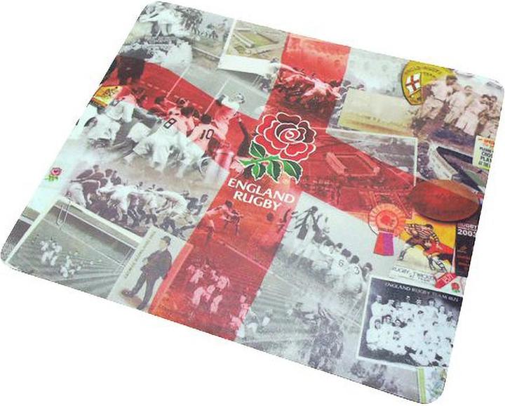 Image du produit England Rugby Angleterre Rfu Tapis de souris d'ordinateur officiel du rugby à XV rétro
