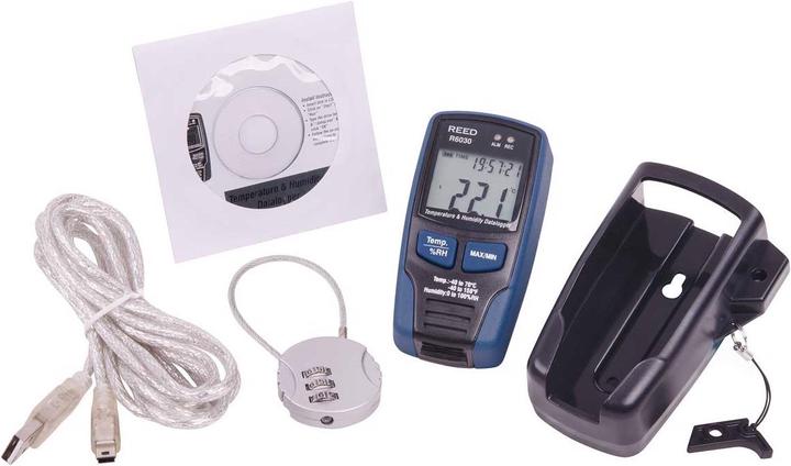 Actual product image Reed Instruments REED R6030 Temperature and Humidity Data Logger