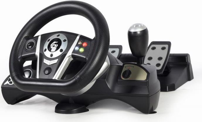Produktbild Gembird Kierownica STR-M-01 (PS4, PS3, Switch, PC)