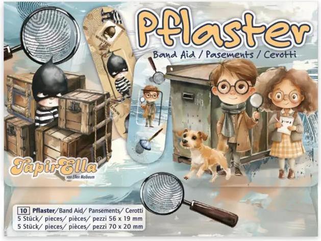 Produktbild Lutz Mauder TapirElla Pflasterbriefchen Detektive (10 x)
