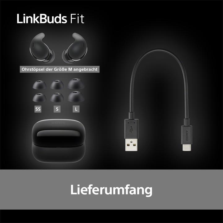 Actual product image Sony LinkBuds Fit (NC, 5.50 h, Wireless)