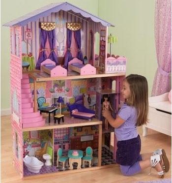 Produktbild KidKraft Frisiertisch und Stuhl Deluxe (Kindersitzgruppe)
