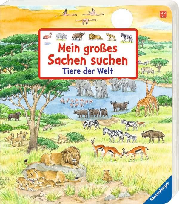 Image du produit Ravensburger Je cherche mes gros trucs : Les animaux du monde (Allemand, Susanne Gernhäuser)