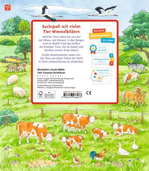 Image du produit Ravensburger Je cherche mes gros trucs : Les animaux du monde (Allemand, Susanne Gernhäuser)