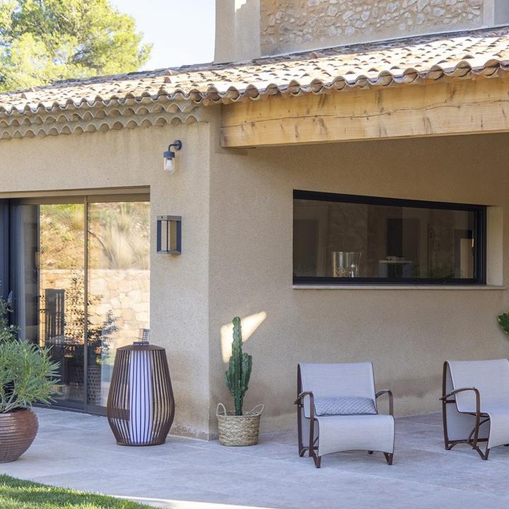 Immagine prodotto Les Jardins Applique solaire Teckalu Duratek alu noir TECKA31