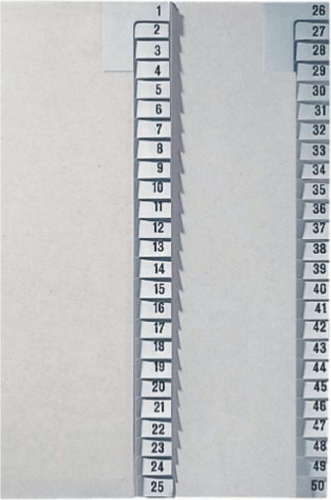 Nährwerte und Zutaten Leitz Register Papier