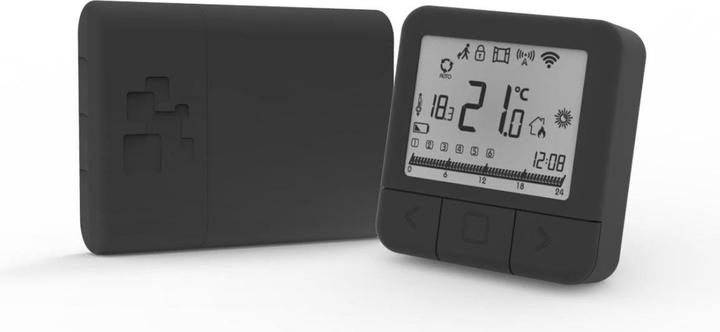 Actual product image Inngenso Digital thermostat IT 201 black