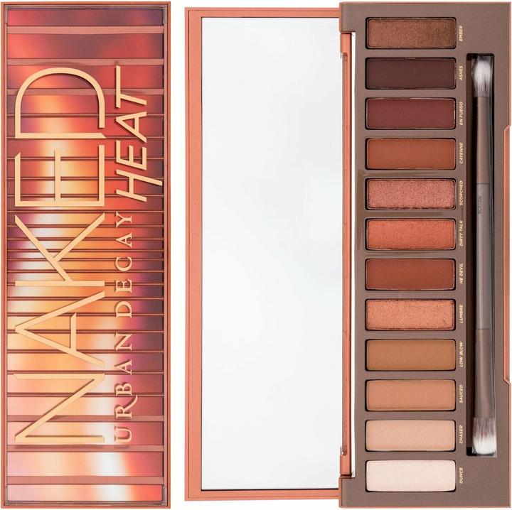 Urban Decay Naked Heat (Beige, Bordeaux, Brown, Orange, Red)