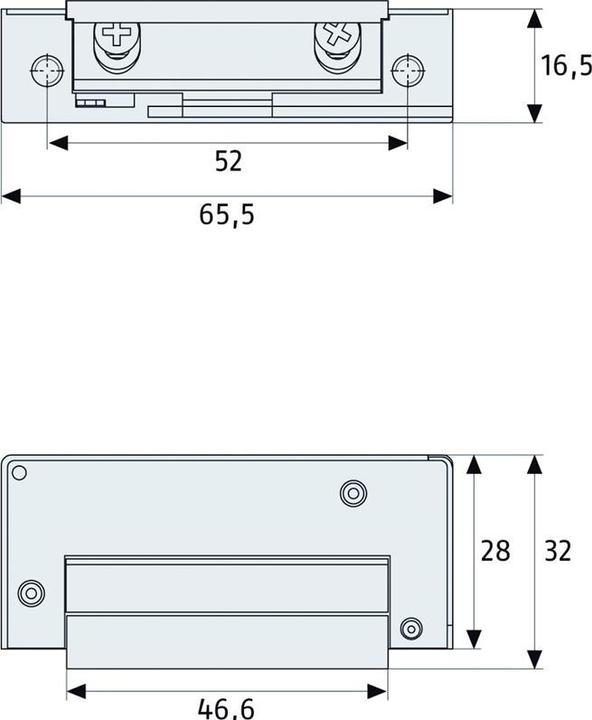 Image du produit Abus MT90 EK (Porte vitrée, Intérieur)