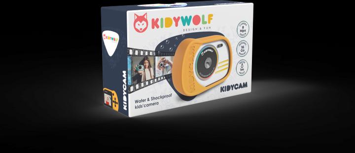 Actual product image Kidywolf Kidy Camera - orange version