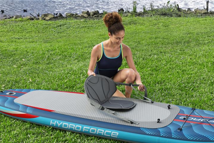 Actual product image Bestway Hydro Force Oceana 2-in-1 Inflatable Stand-Up Paddleboard & Kayak Set 3.05 m