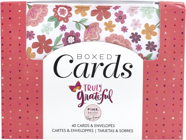 Image du produit American Crafts Jeu de cartes à motifs Truly Grateful 40 pièces (40 pcs)