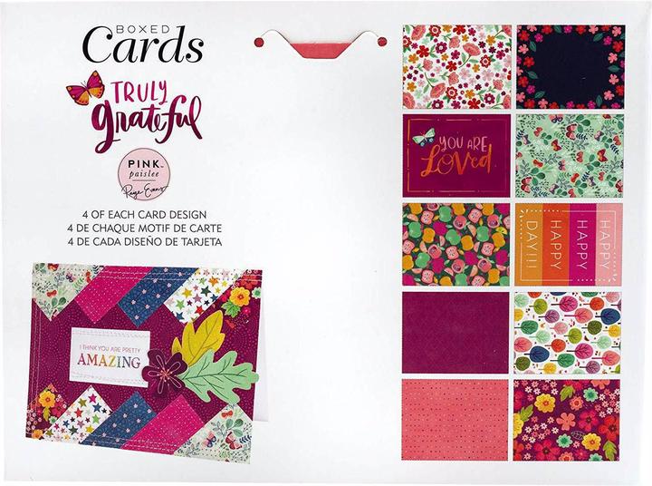 Image du produit American Crafts Jeu de cartes à motifs Truly Grateful 40 pièces (40 pcs)