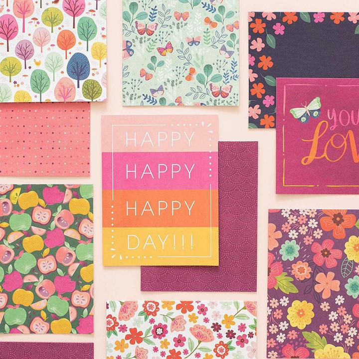 Image du produit American Crafts Jeu de cartes à motifs Truly Grateful 40 pièces (40 pcs)