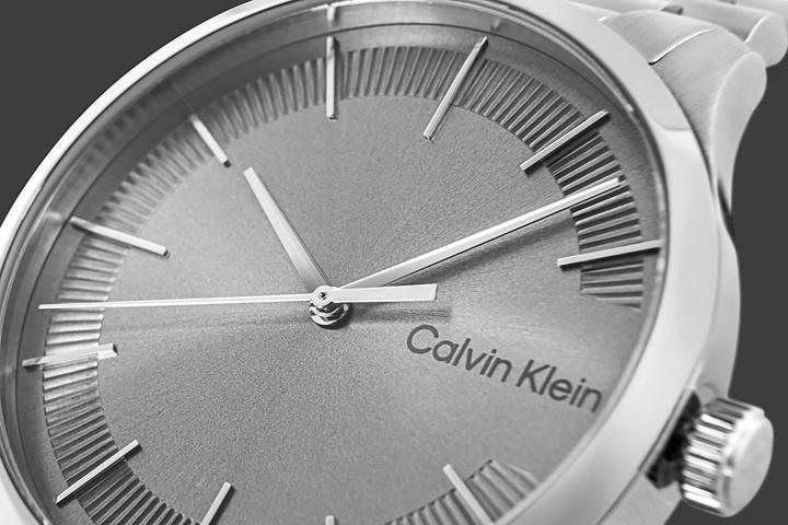 Produktbild Calvin Klein CK25200036 Unisex Horloge - Mineraalglas - Roestvrijstaal - Zilver - 40 mm - Quartz - Vouw/Vli