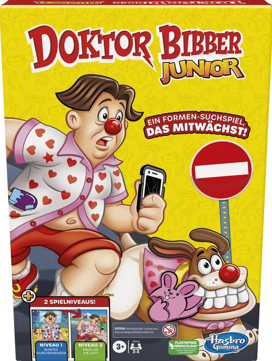 Productafbeelding Hasbro Gaming Dokter Bibber Junior (Duits)