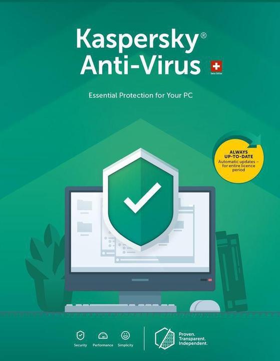 Image du produit Kaspersky Anti-Virus (1 Utilisateur, 12 mois)