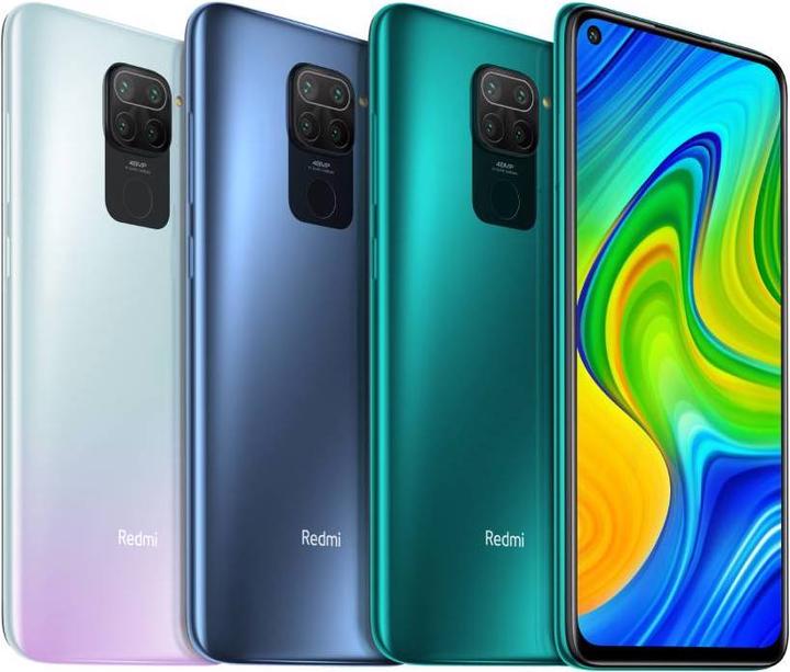 Produktbild Xiaomi Redmi Note 9 (64 GB, Midnight Grey, 6.53", Dual SIM + SD, 48 Mpx, 4G)