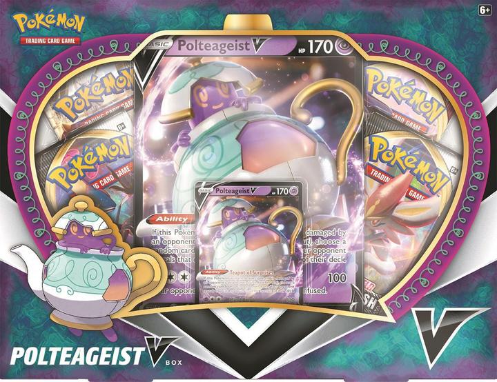 Image du produit Pokémon Polteageist V Box (Anglais, Coffret & Collection)