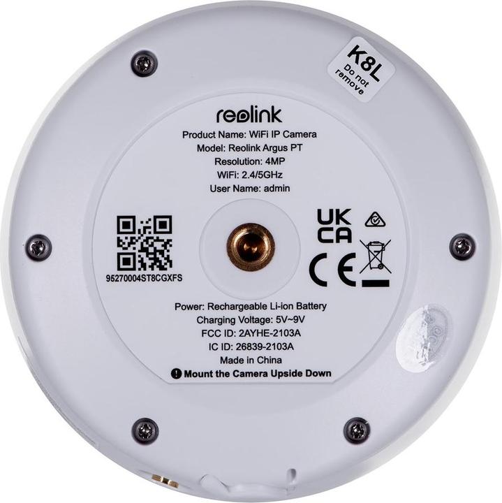 Actual product image Reolink Argus PT 2K (2560 x 1440 Pixels)