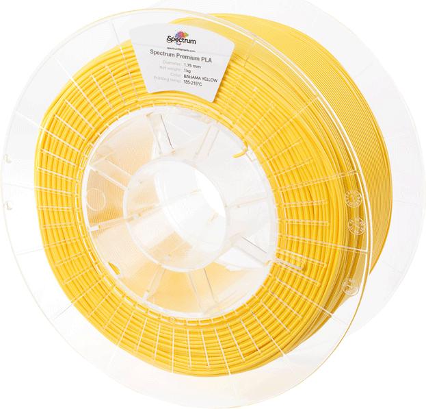 Produktbild Filament (PLA, 1.75 mm, 1000 g, Gelb)