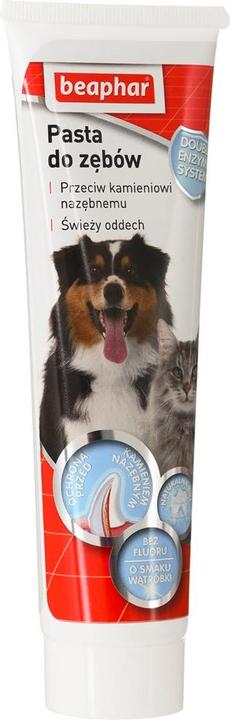 Produktbild beaphar 12789 Haustierzahnpasta Anti-Plaque-Zahnpasta für Haustiere (Hund, Katze)