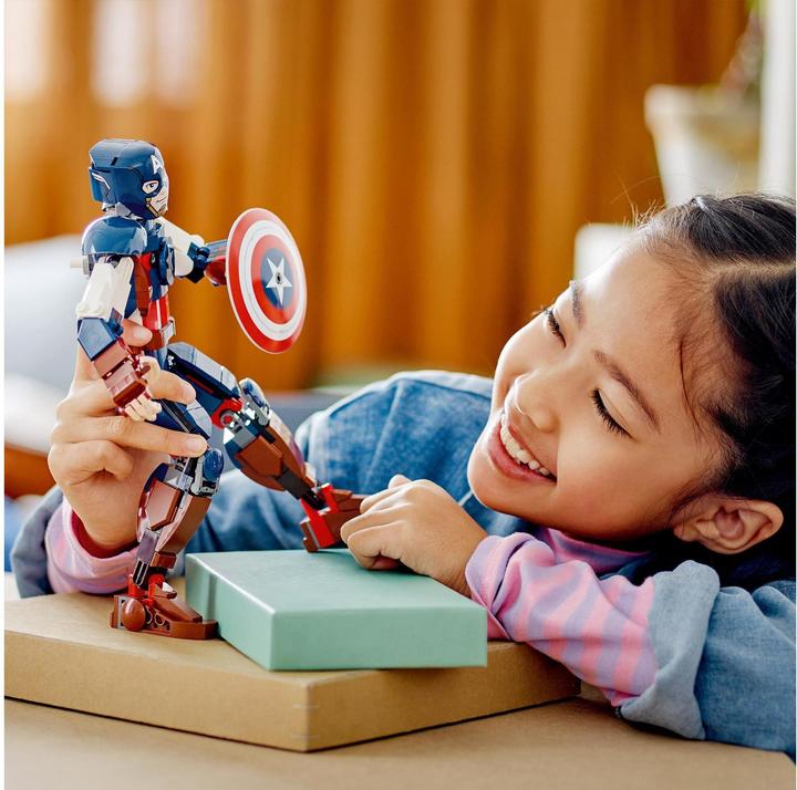 Actual product image LEGO Captain America Building Figure (76258, LEGO Marvel)