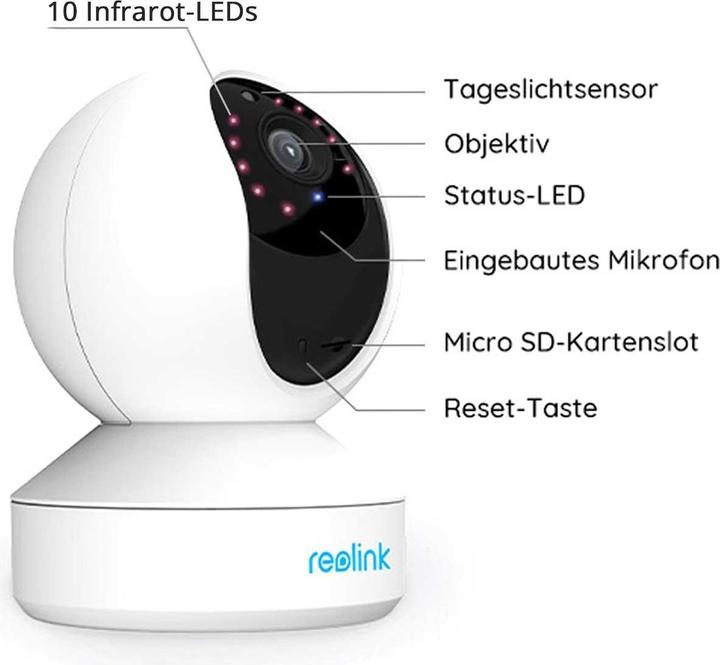Immagine prodotto Reolink E1 Zoom V2 (2560 x 1920 pixel)
