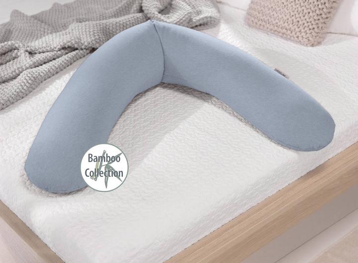 Actual product image Theraline Nursing pillow "The Original" with micro pearl filling incl. cover 190 cm (190 cm)