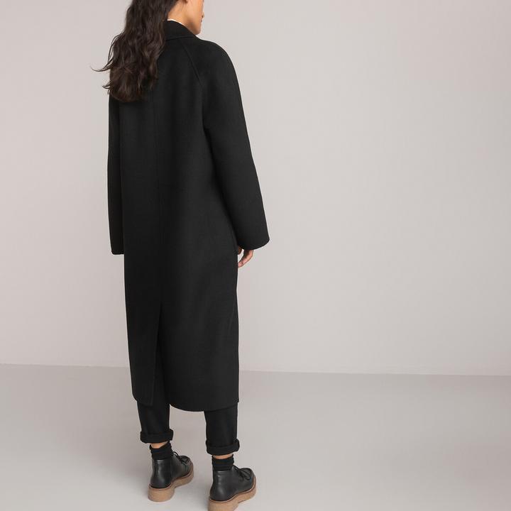 Image du produit La Redoute Collections Manteau en laine mélangée (38)