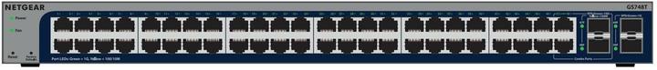 Actual product image Netgear 48-PORT 1G SMART SWITCH (52 Ports)