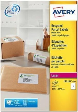 Produktbild Avery Recycling Versandetiketten