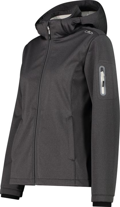 Immagine prodotto CMP Campagnolo Women's Jacket Zip Hood Melange Softshell (42, L)