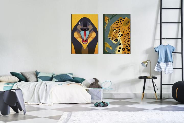 Immagine prodotto Juniqe Mandrill (13 x 18 cm)