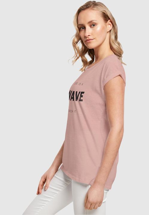 Produktbild Merchcode Ladies Summer - Life is a wave T-Shirt - 118923 (L)