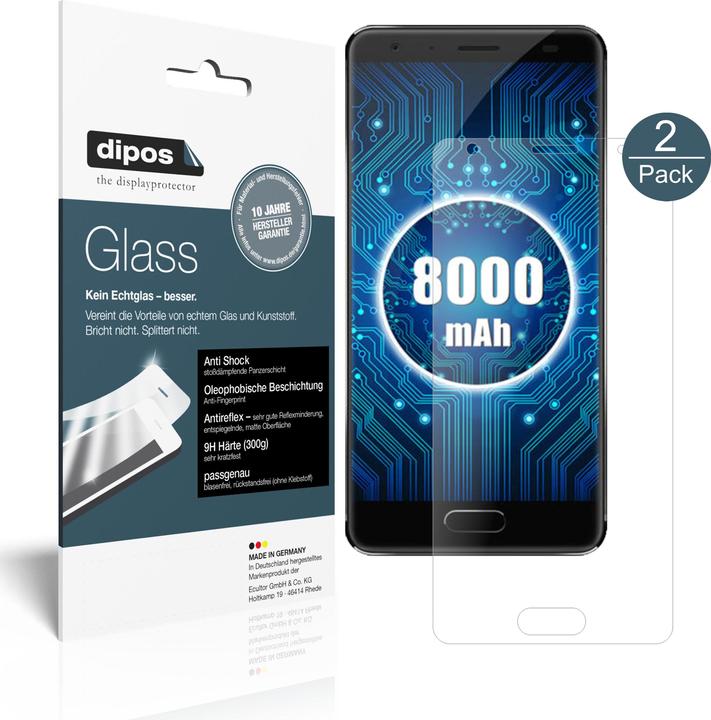 Actual product image Dipos Screen Protector Anti-Shock (1 Piece, Oukitel K8000)