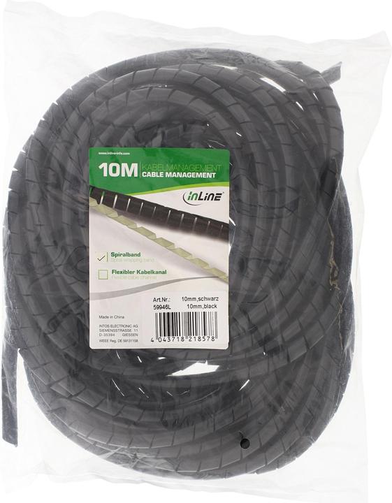 Actual product image InLine Spiral belt (Cable spiral hose, 1000 cm)