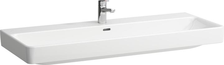 Laufen Washbasin PRO S 1200x460mm w ÜL j 1 HL r and l white (460 mm, 1200 mm)