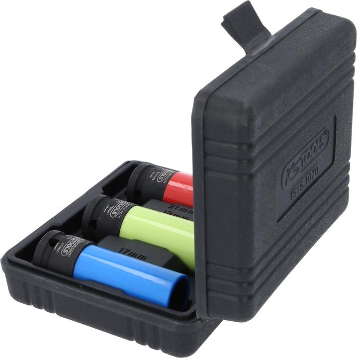 Produktbild KS Tools Stecknuss Satz (21 mm, 18 mm, 20 mm, 19 mm, 17 mm)