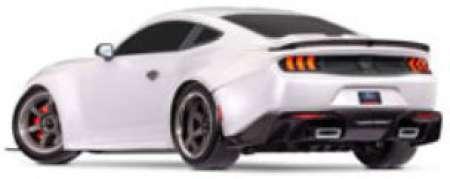 Immagine prodotto Traxxas ON-ROAD FORD MUSTANG 1:10 2WD EP RTR WHITE - 4TEC 2.0 DRIFT OHNE LadegerÃ¤t und OHNE Akku (RTR pronto all'uso)