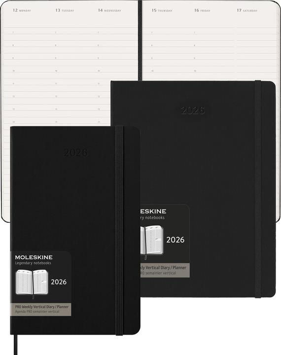 Image du produit Moleskine Calendrier de notes (19 x 25 cm, Anglais)