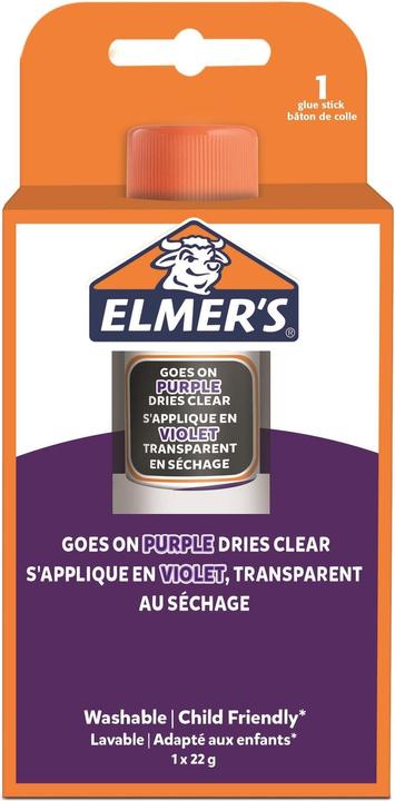 Produktbild Elmer's Klebestift Disappearing 22 g, Violett